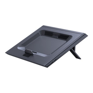 Baseus Podstawka Chłodząca Do Laptopa Pod Usb Do 21" Szary (luwk000013)
