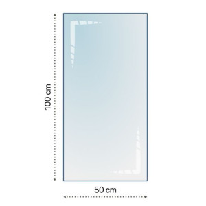 Podstawa Pod Piec Kominek 100 X 50 Cm Szyba Hartowana