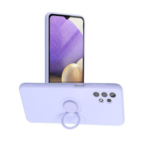 Futerał Silicone Ring Do Samsung Galaxy A32 Lte ( 4g ) Fioletowy