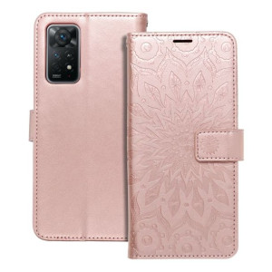 Kabura Mezzo Book Do Xiaomi Redmi Note 11 Pro / 11 Pro 5g Mandala Złoty Róż