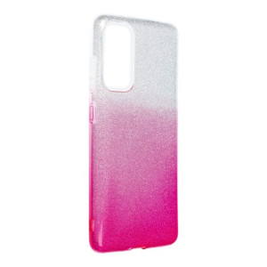 Futerał Shining Do Samsung Galaxy S20 Fe / S20 Fe 5g Transparent/róż