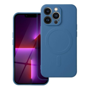 Futerał Silicone Mag Cover Do Iphone 13 Pro Niebieski