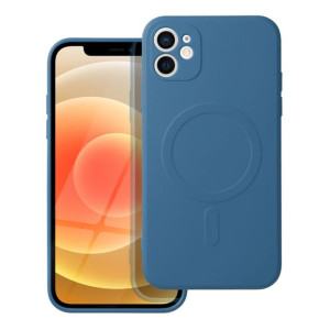 Futerał Silicone Mag Cover Do Iphone 12 Mini Niebieski