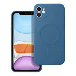 Futerał Silicone Mag Cover Do Iphone 11 Niebieski