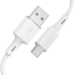 Acefast Kabel Usb A Do Typ C 3a C2-04 Silicone Silicone 1,2m Biały