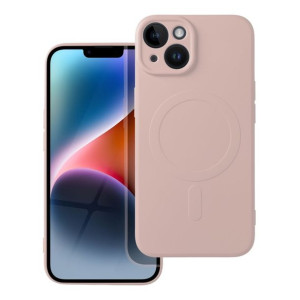 Futerał Silicone Mag Cover Do Iphone 14 Różowy