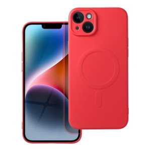 Futerał Silicone Mag Cover Do Iphone 14 Plus Czerwony