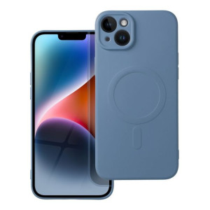 Futerał Silicone Mag Cover Do Iphone 14 Plus Niebieski