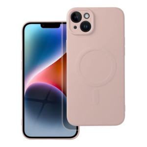 Futerał Silicone Mag Cover Do Iphone 14 Plus Różowy