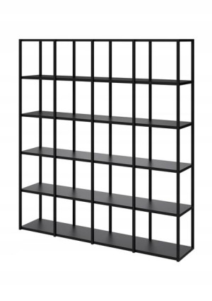 Regał STEEL BOX 177x160 Loft książki i segregatory
