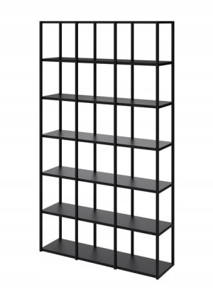 Regał STEEL BOX 212x120 Loft książki i segregatory