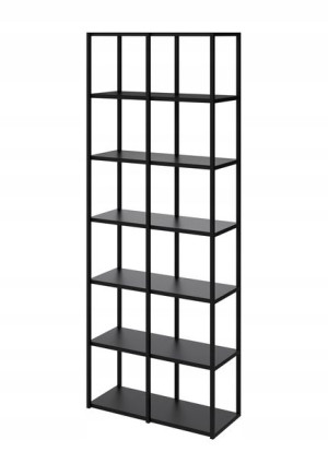 Regał STEEL BOX 212x80 Loft książki i segregatory