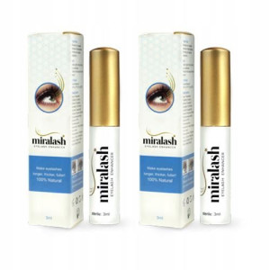 2x Miralash Eyelash Enhancer odżywka do rzęs 3ml