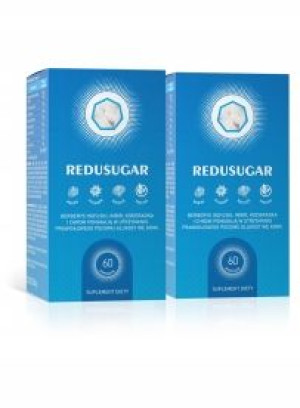 2x REDUSUGAR wyreguluj obniż poziom cukru we krwi