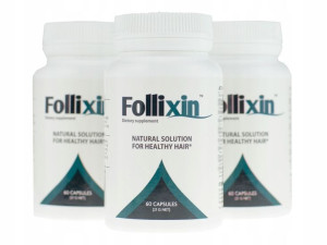 3x Follixin Na Wypadanie Włosów WŁOSY NA GŁOWIE