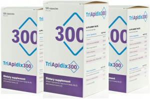 3x Triapidix300 Ogranicza Łaknienie Metabolizm