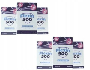 6x Flexin 500 Bez Bólu Stawów Regeneracja