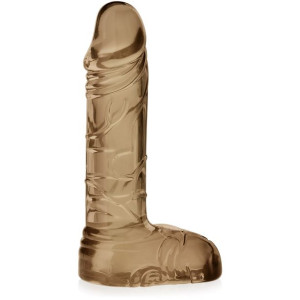 Dildo Penis Z Jądrami Anal Wagina Sztuczny Członek