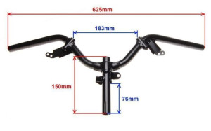 Kierownica, rura kierownicy do Piaggio ZIP