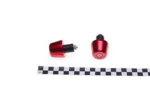 Końcówki, ciężarki kierownicy 05/36mm czerwone (II gatunek)