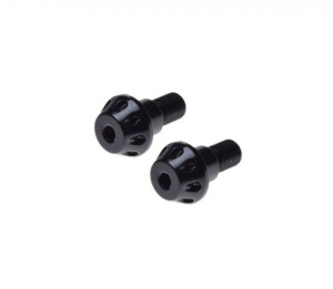 Końcówki, ciężarki kierownicy czarne do Yamaha M16x1.5