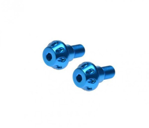 Końcówki, ciężarki kierownicy niebieskie do Yamaha M16x1.5