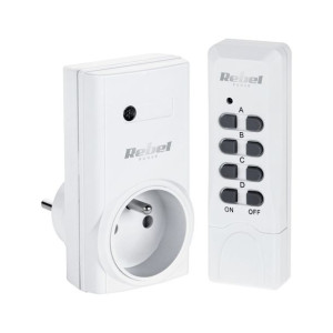 Gniazdo sieciowe 230V sterowane Pilotem 1000W