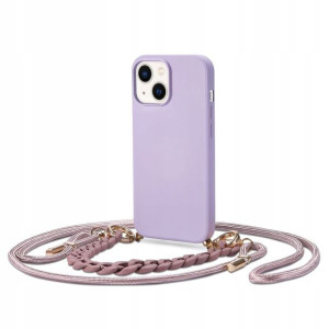 Etui Tech-Protect Icon Chain - Apple iPhone 14 (Violet)