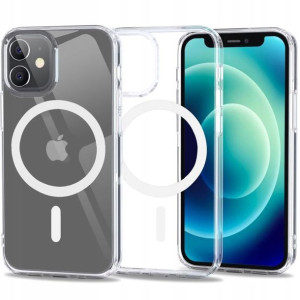 Etui Tech-Protect Flexair Hybrid MagSafe - Apple iPhone 12 Mini (Clear)