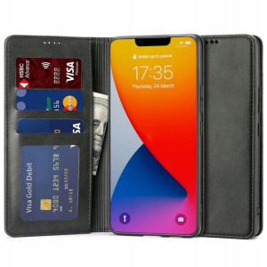 Etui Tech-Protect Wallet Magnet - Apple iPhone 14 Plus (Black)