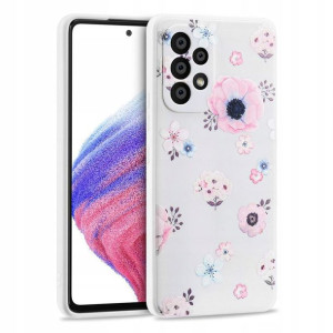 Etui Tech-Protect Mood - Samsung Galaxy A53 5G (Bloom White)