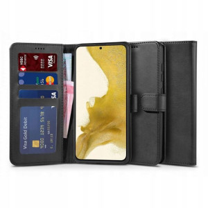 Etui Tech-Protect Wallet - Samsung Galaxy S22+ Plus (Black)