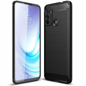 Etui Tech-Protect TPUCarbon - Motorola Moto G60 (Black)