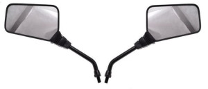 Lusterka trapez czarne M10 R+R (bez homologacji)
