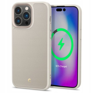 Etui Spigen Cyrill Kajuk Mag MagSafe - Apple iPhone 14 Pro Max (Cream)