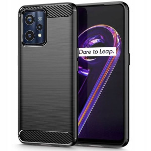 Etui Tech-Protect TPUCarbon - Realme 9 4G / 9 Pro+ Plus (Black)