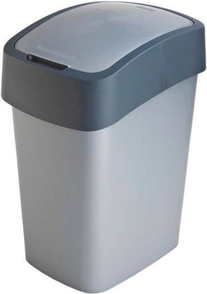 Kosz Na Śmieci Śmietnik Flip Bin 25l Curver Szary