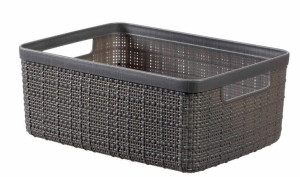 Koszyk S Jute Ciemny Szary Curver 5 L