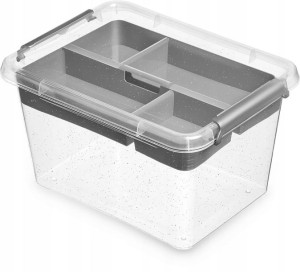 Pojemnik Z Pokrywką Wkładem Na Drobiazgi Organizer Simplestore Orplast 2 L