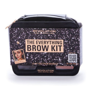 Makeup Revolution Zestaw świąteczny The Everything Brow Kit 1op.