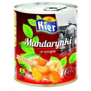 Mandarynki w syropie 312g