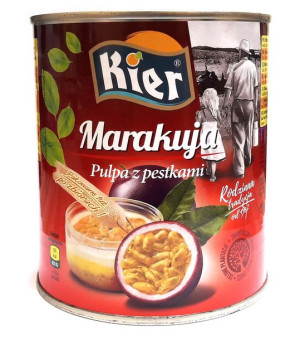 Marakuja pulpa z pestkami 850g