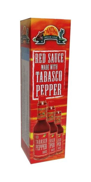 Sos chili z papryczek tabasco 60ml Cantina