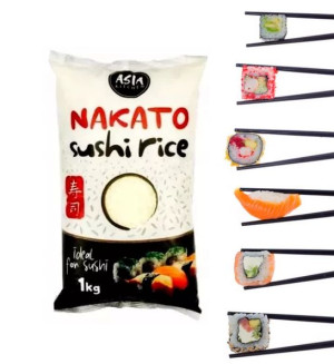 Ryż do sushi 1kg Nakato
