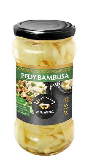 Pędy bambusa plastry 330g Mr. Ming