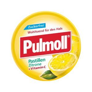 Cukierki bez cukru Cytryna 45g Pulmoll