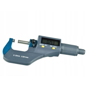 Mikrometr Elektroniczny 0-25mm/0.001 Mm Do Folii