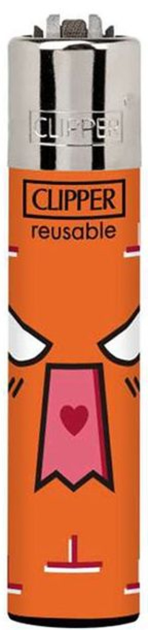 Zapalniczka Clipper wzór KAWAII FACES