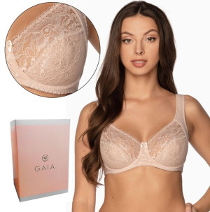 Miękki biustonosz GAIA 1160 ARABELA BEŻ soft 80C