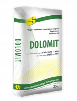 Nawóz Dolomit Mielony 25Kg Wapno Magnez Odkwasza